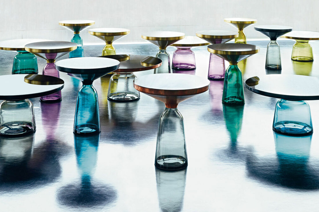 Classicon Bell tafels in de verschillende kleuren