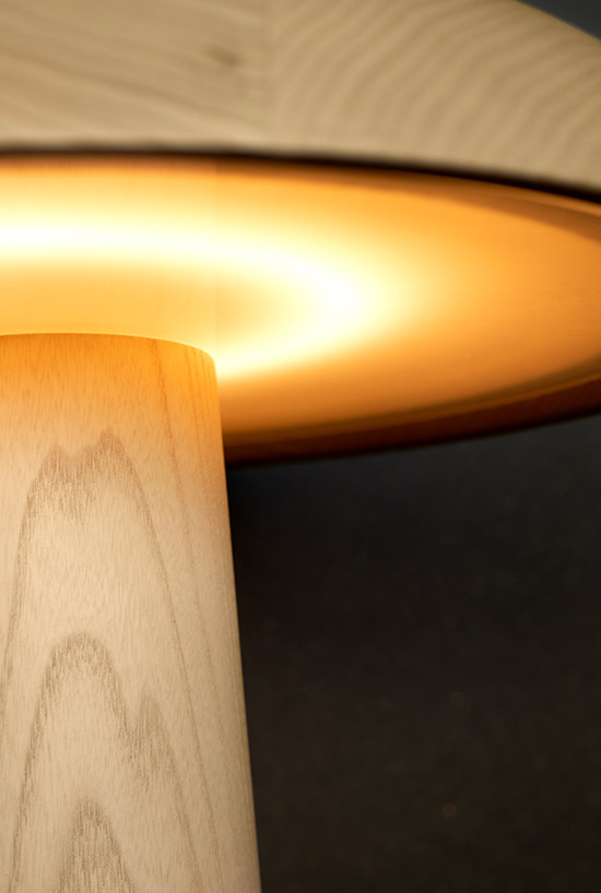 Het licht van de nieuwe Forma lamp van ClassiCon