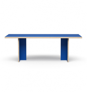 HKliving - Eettafel rechthoek blauw - 280x100 cm