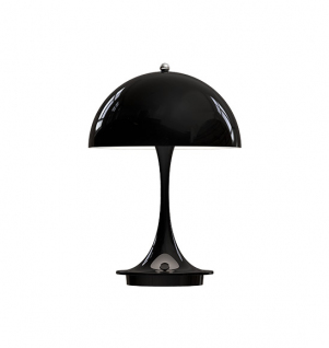 Louis Poulsen Panthella 160 Portable Metal tafellamp, zwart