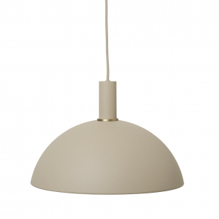 Ferm Living Collect Dome Cashmere Low Hanglamp - Cashmere