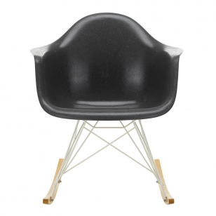 Vitra Eames Fiberglass Chair RAR Schommelstoel - Elephant Hide Grey/Wit/Goud