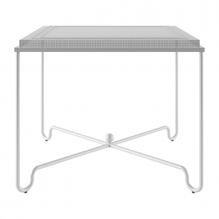 Gubi Tropique tafel 90x90x75 cm Classic white semi matt