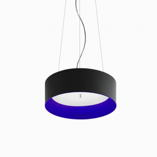 Artemide Architectural - Hanglamp Tagora Zwart / Blauw Aluminium